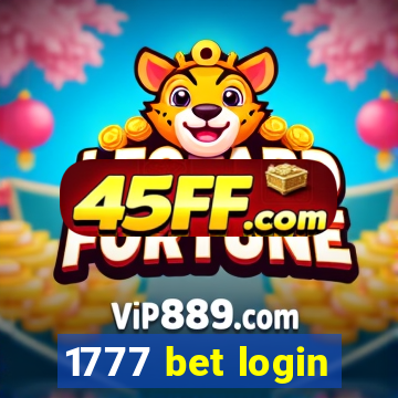 1777 bet login
